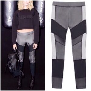 Alexander Wang x H&M Leggings Pant Black Gray